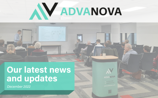 AdvaNova Newsletter header December 2022