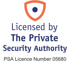Licensed by The Private Security Authority