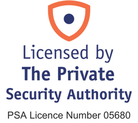 Licensed by The Private Security Authority