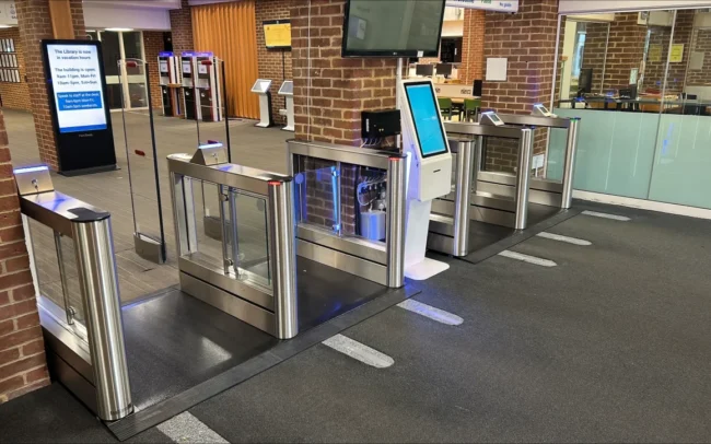 Library Access Gates - University of Sussex